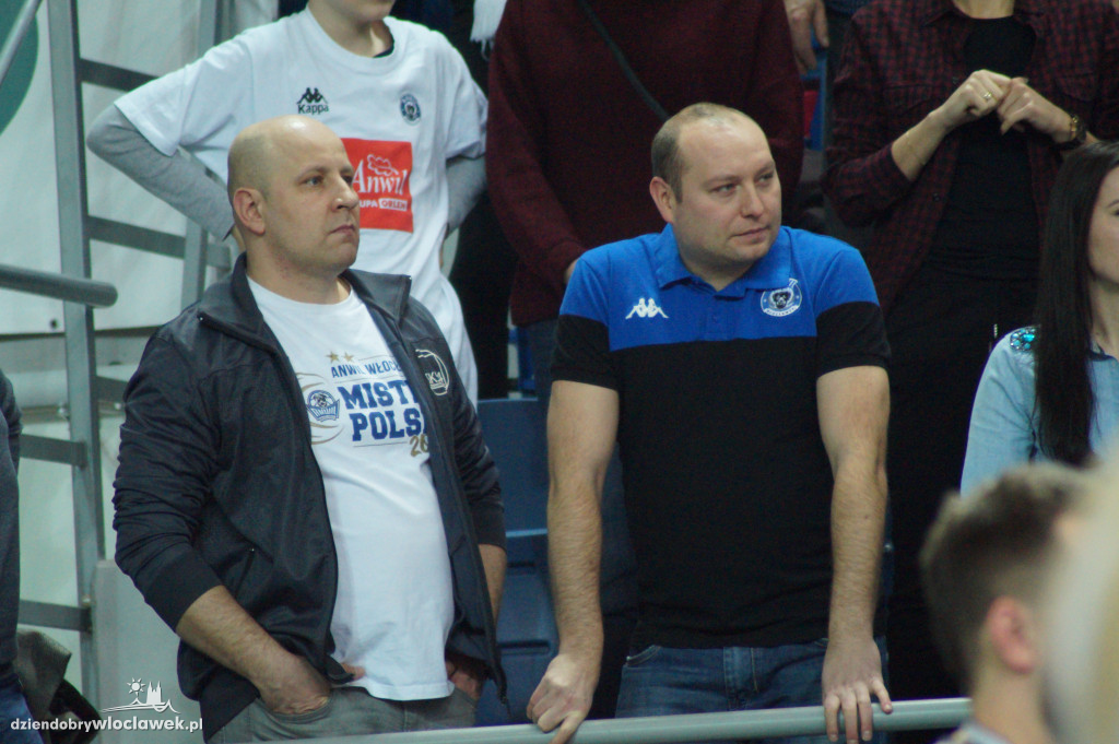 Kibice na meczu Anwil vs Sidigas Avellino