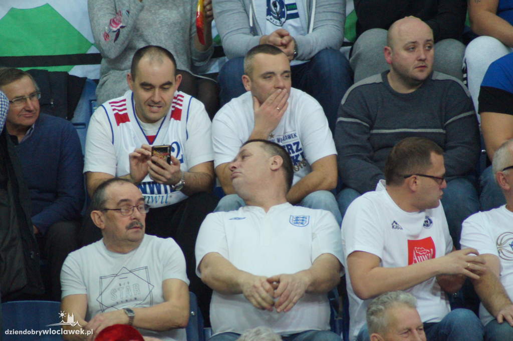 Kibice na meczu Anwil vs Sidigas Avellino