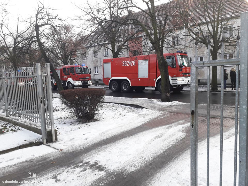 Pożar w domu mieszkalnym przy Chmielnej