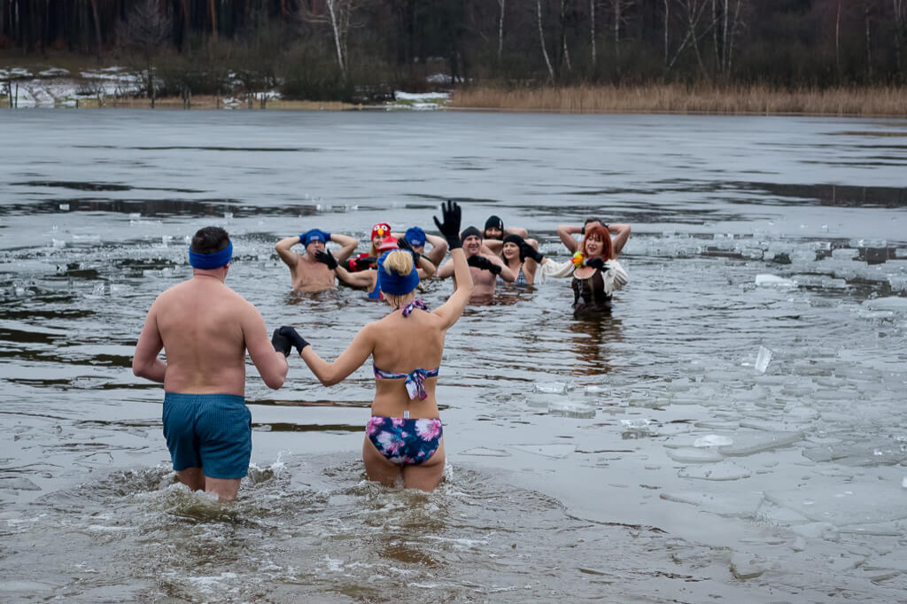 WOŚP 2019: Morsy nad jez. Czarnym