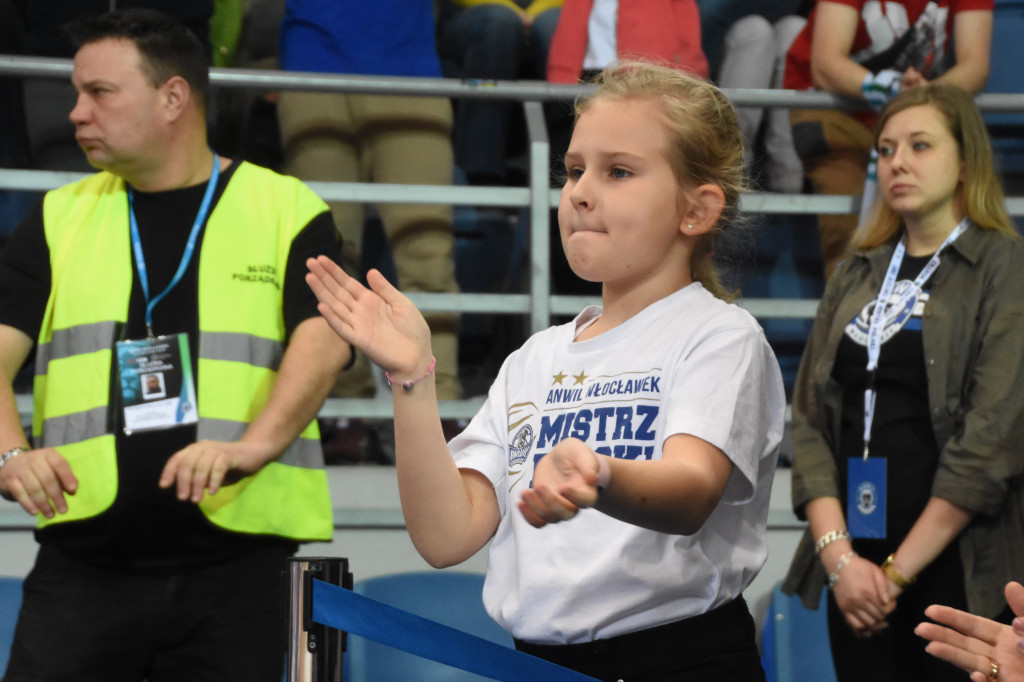 Kibice na meczu Anwil vs Asseco Arka