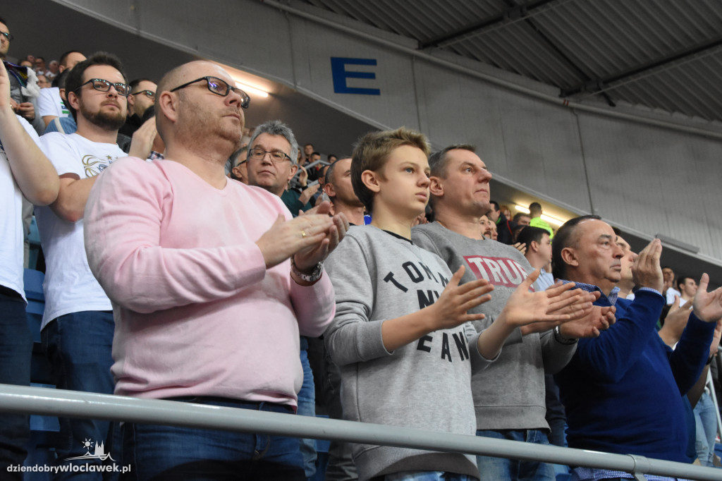 Kibice na meczu Anwil vs Asseco Arka