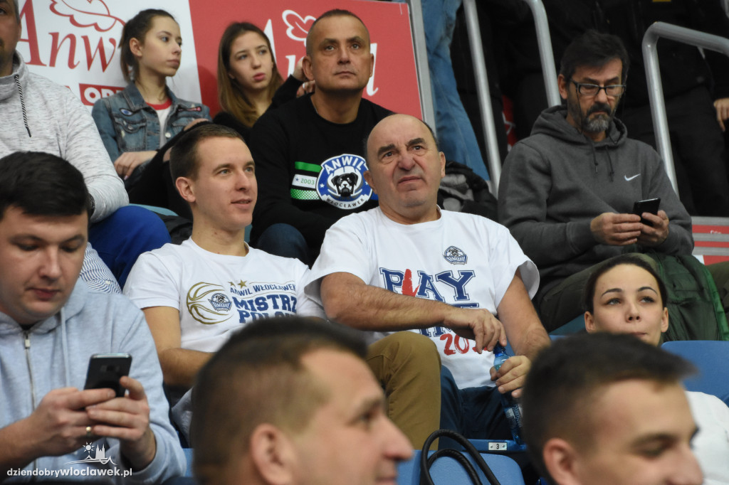Kibice na meczu Anwil vs Asseco Arka
