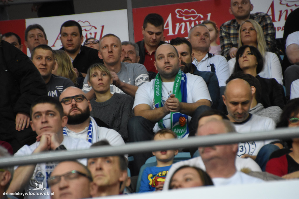 Kibice na meczu Anwil vs Asseco Arka