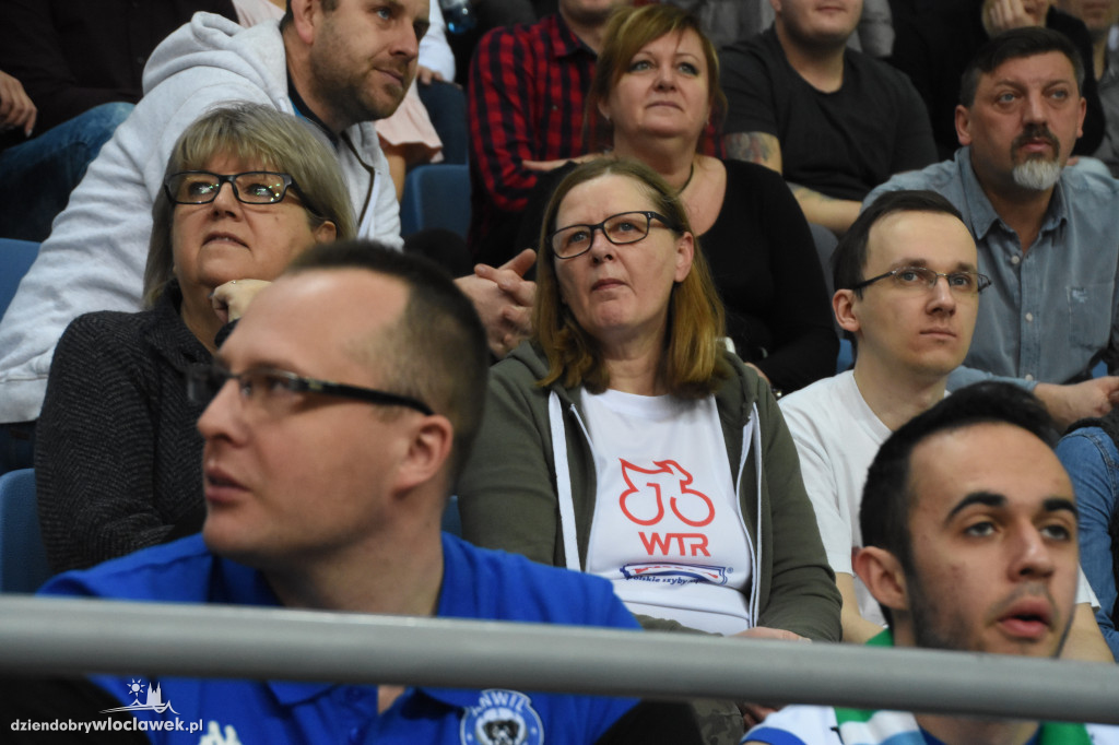 Kibice na meczu Anwil vs Asseco Arka