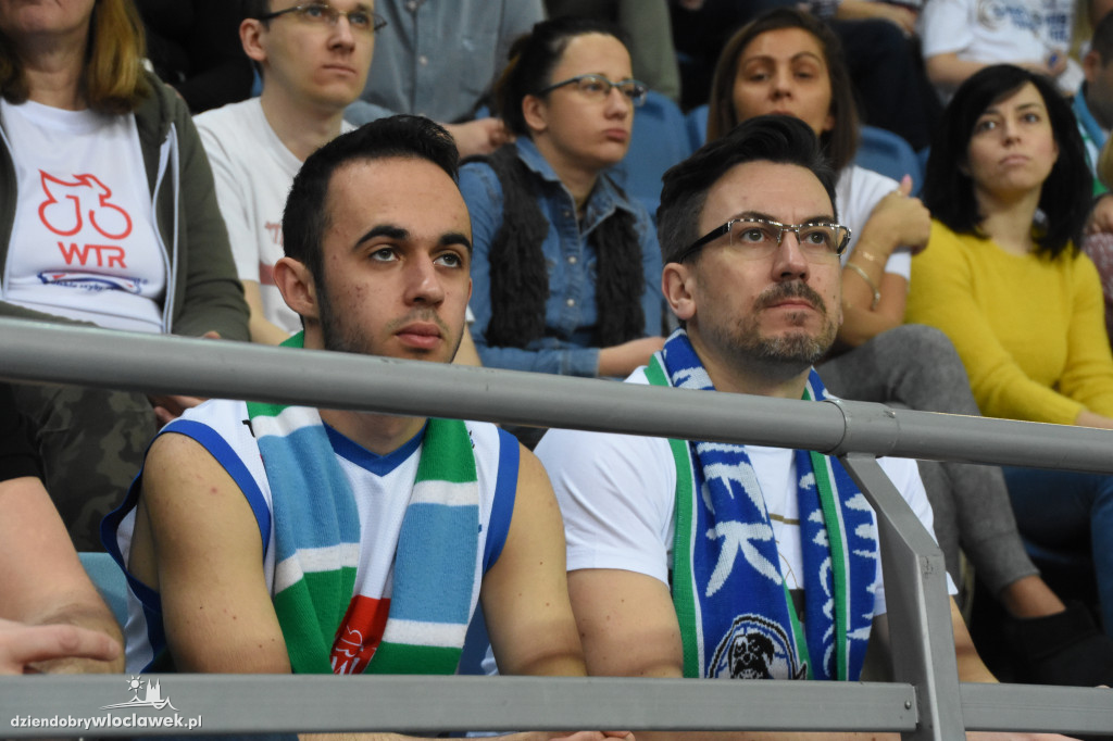 Kibice na meczu Anwil vs Asseco Arka