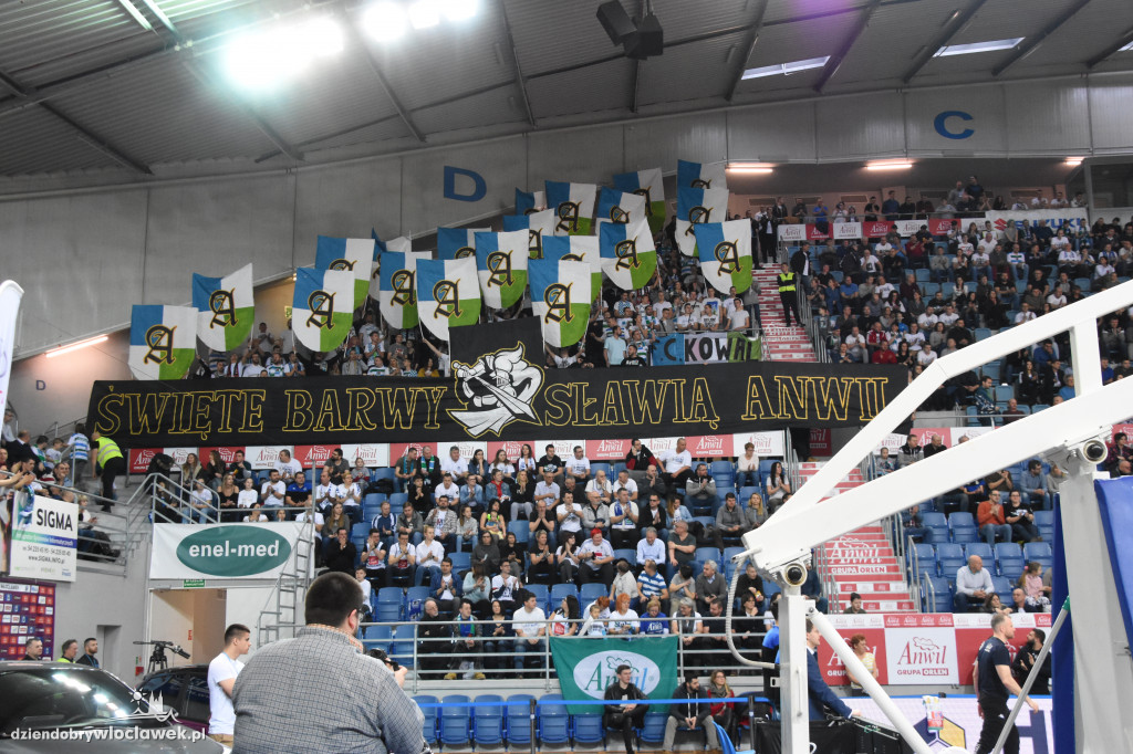 Kibice na meczu Anwil vs Asseco Arka