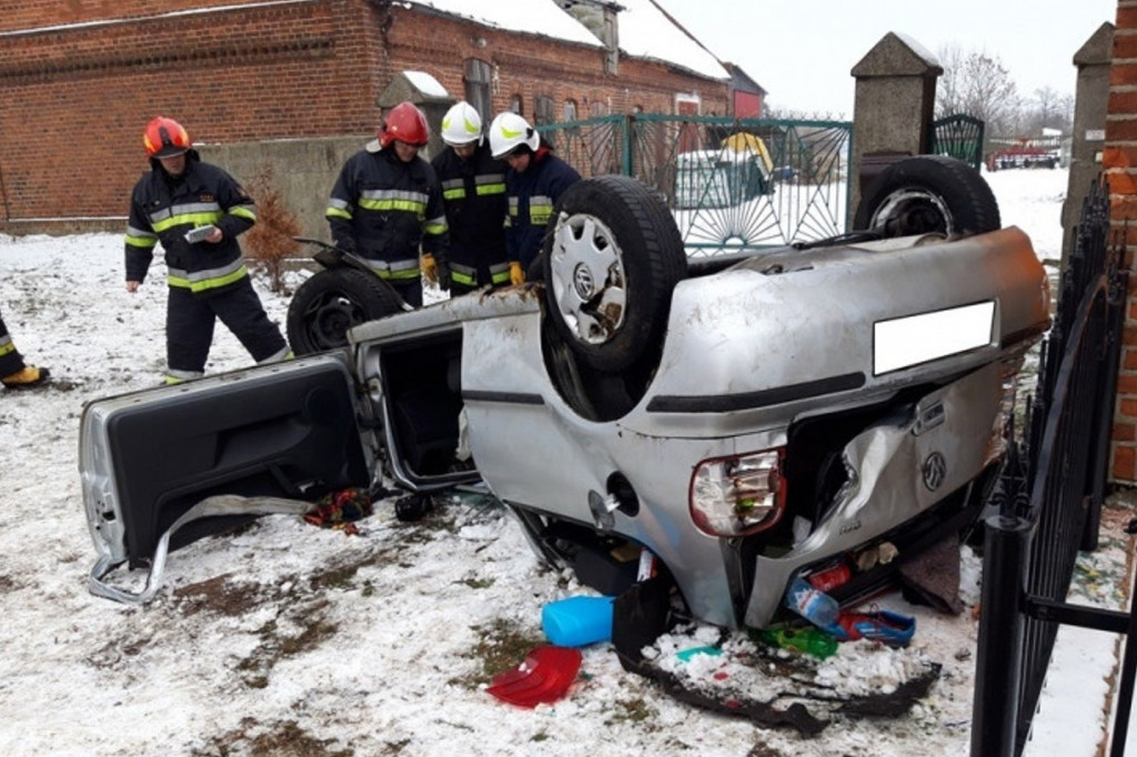 23-latek zginął w wypadku samochodowym