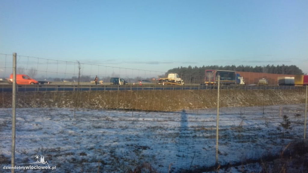 4 auta zderzyły się na A1