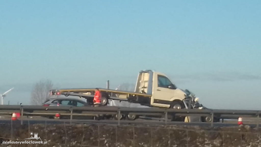 4 auta zderzyły się na A1