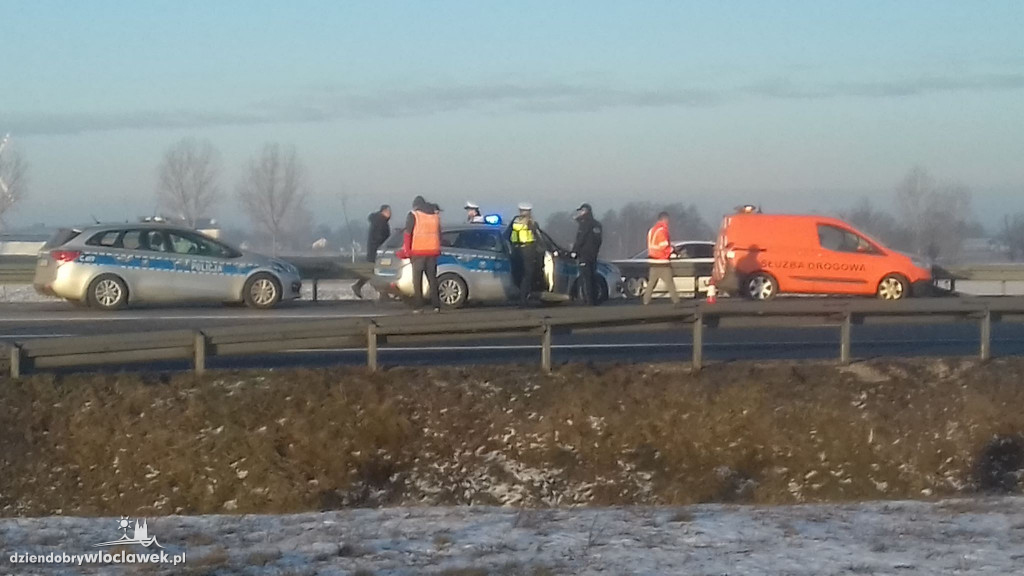 4 auta zderzyły się na A1