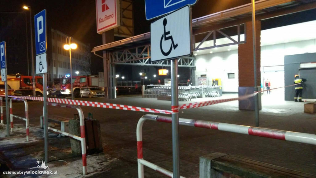 Ewakuacja w sklepie Kaufland!
