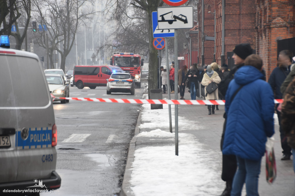 Alarm bombowy we włocławskim sądzie