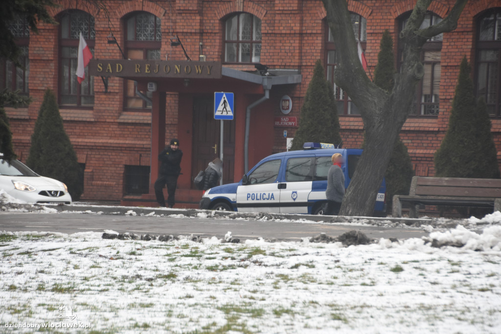 Alarm bombowy we włocławskim sądzie