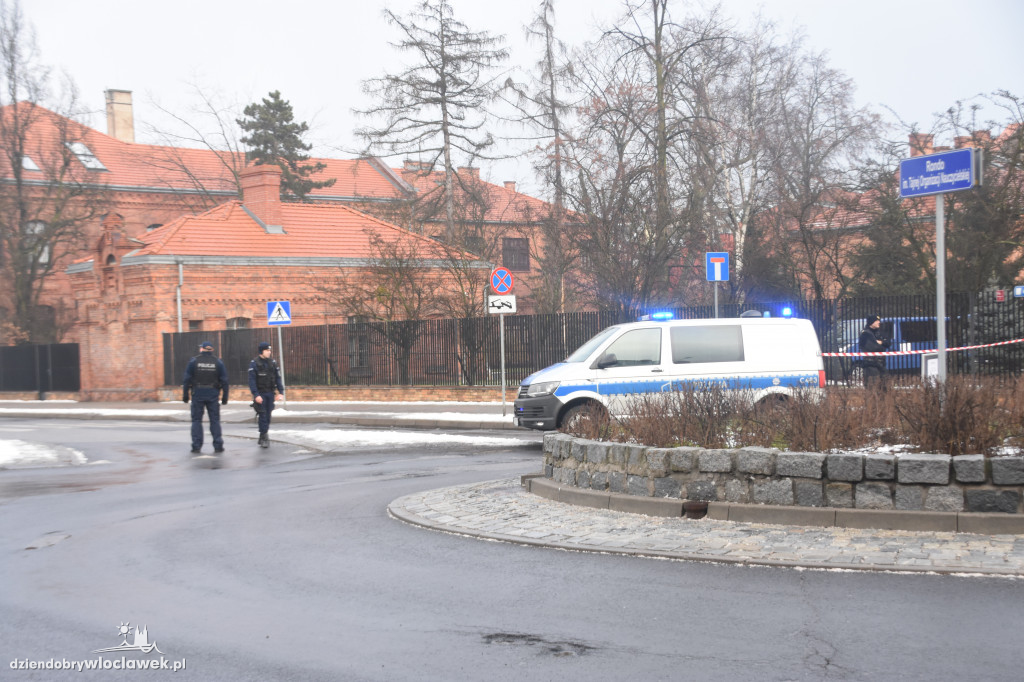 Alarm bombowy we włocławskim sądzie