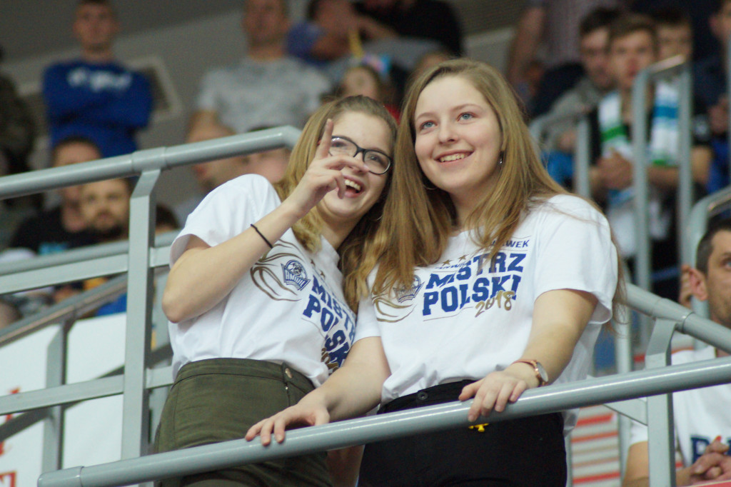 Kibice na meczu Anwil vs Trelf Sopot
