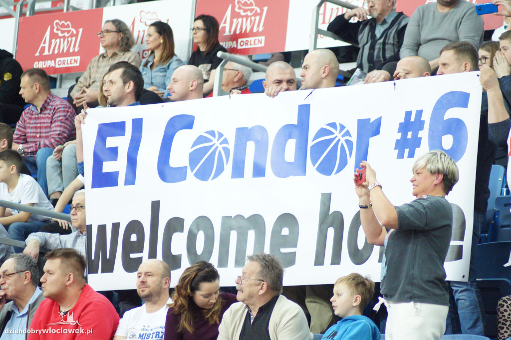 Kibice na meczu Anwil vs Trelf Sopot