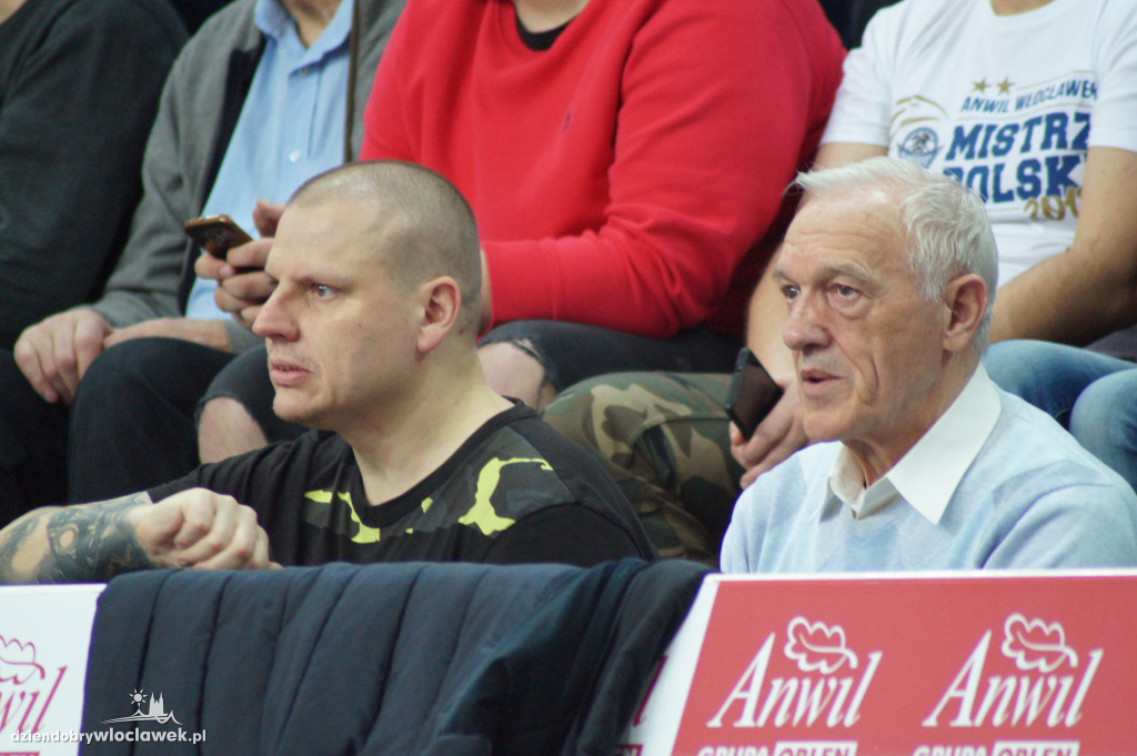 Kibice na meczu Anwil vs Trelf Sopot