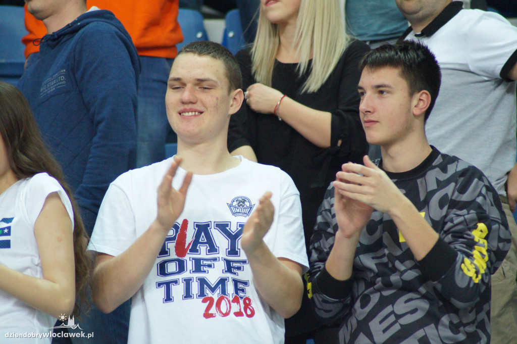 Kibice na meczu Anwil vs Trelf Sopot