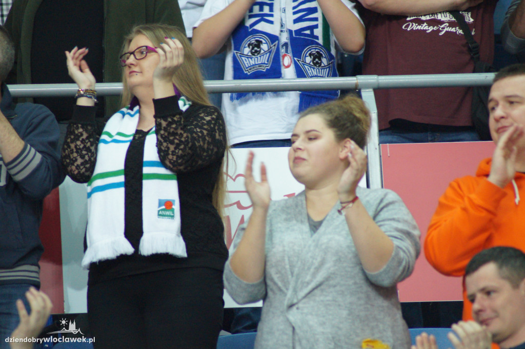 Kibice na meczu Anwil vs Trelf Sopot
