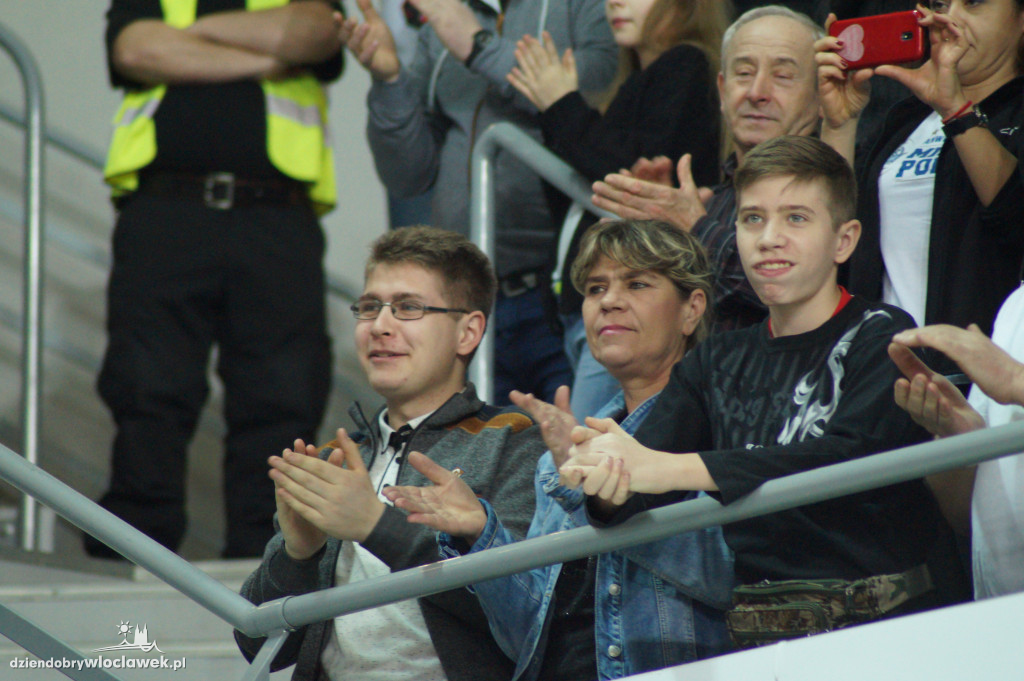 Kibice na meczu Anwil vs Trelf Sopot