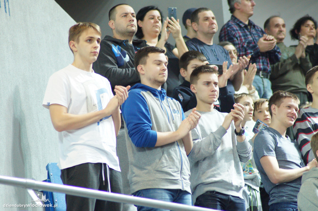 Kibice na meczu Anwil vs Trelf Sopot