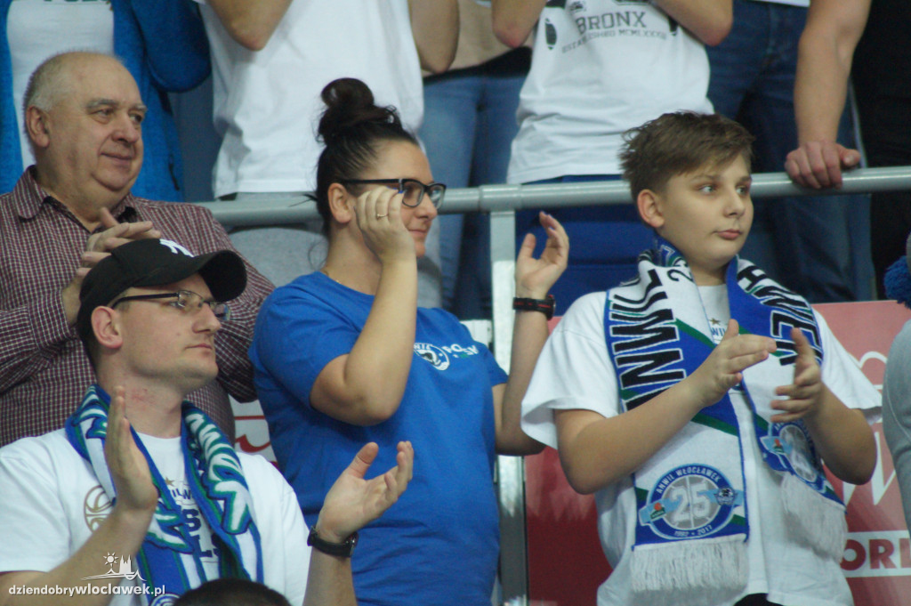 Kibice na meczu Anwil vs Trelf Sopot