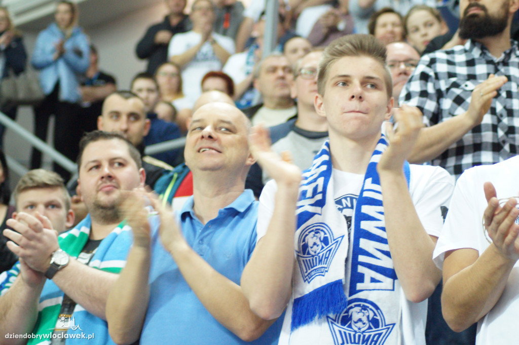 Kibice na meczu Anwil vs Trelf Sopot