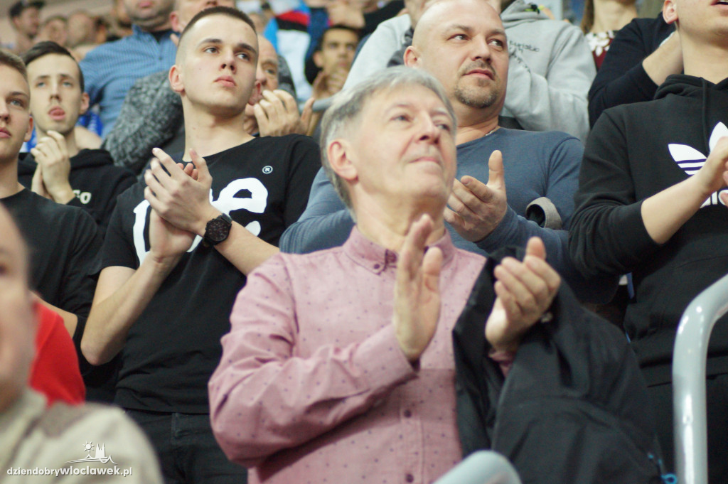 Kibice na meczu Anwil vs Trelf Sopot