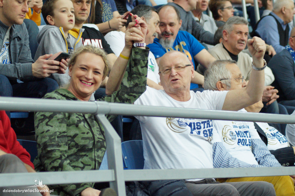 Kibice na meczu Anwil vs Trelf Sopot