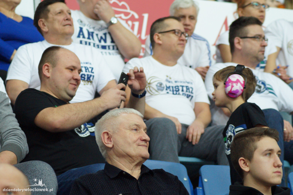 Kibice na meczu Anwil vs Trelf Sopot