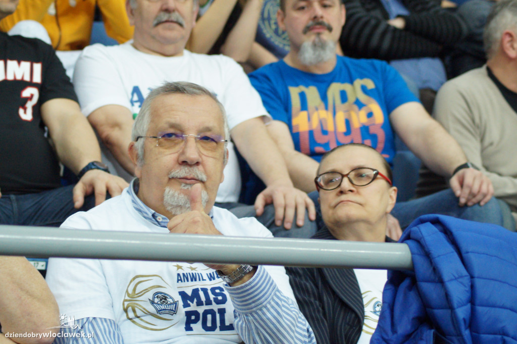 Kibice na meczu Anwil vs Trelf Sopot
