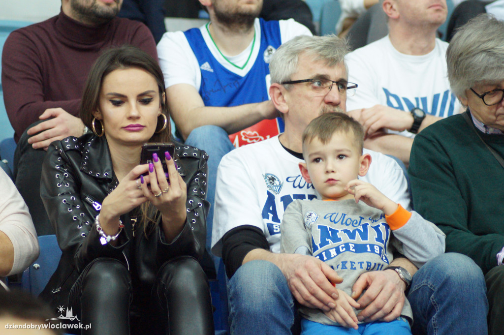 Kibice na meczu Anwil vs Trelf Sopot