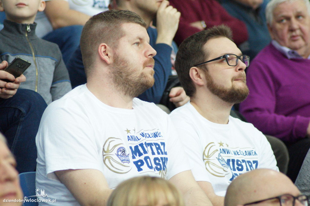 Kibice na meczu Anwil vs Trelf Sopot