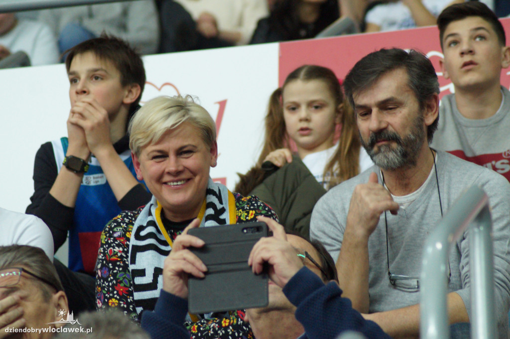 Kibice na meczu Anwil vs Trelf Sopot