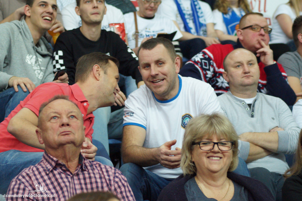 Kibice na meczu Anwil vs Trelf Sopot