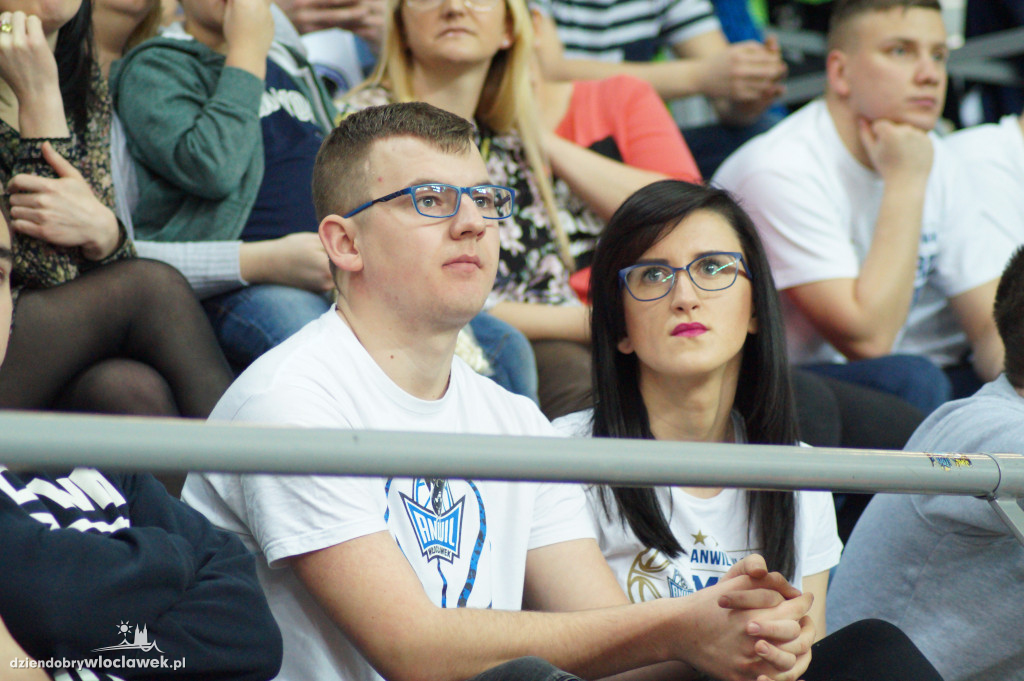 Kibice na meczu Anwil vs Trelf Sopot