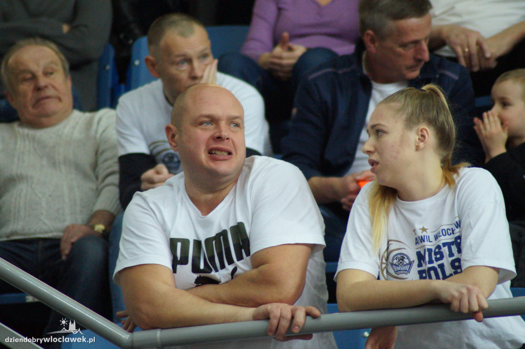 Kibice na meczu Anwil vs Trelf Sopot