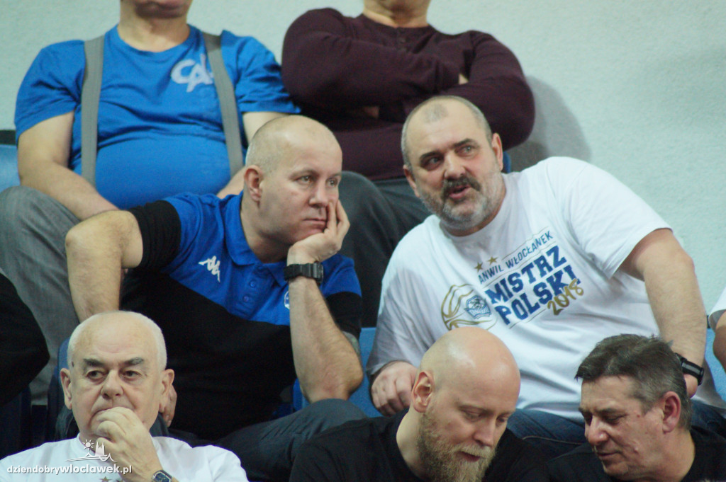 Kibice na meczu Anwil vs Trelf Sopot