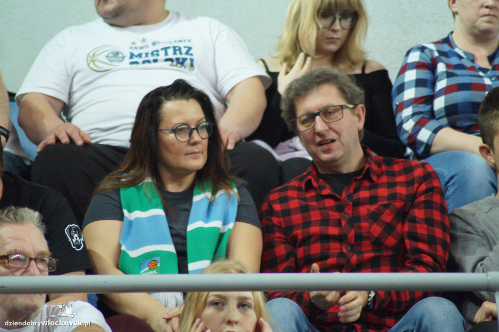 Kibice na meczu Anwil vs Trelf Sopot