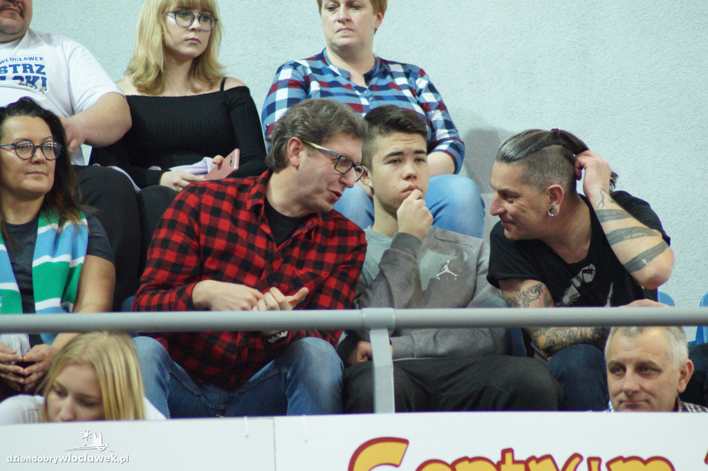 Kibice na meczu Anwil vs Trelf Sopot