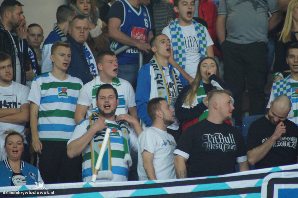 Kibice na meczu Anwil vs Trelf Sopot
