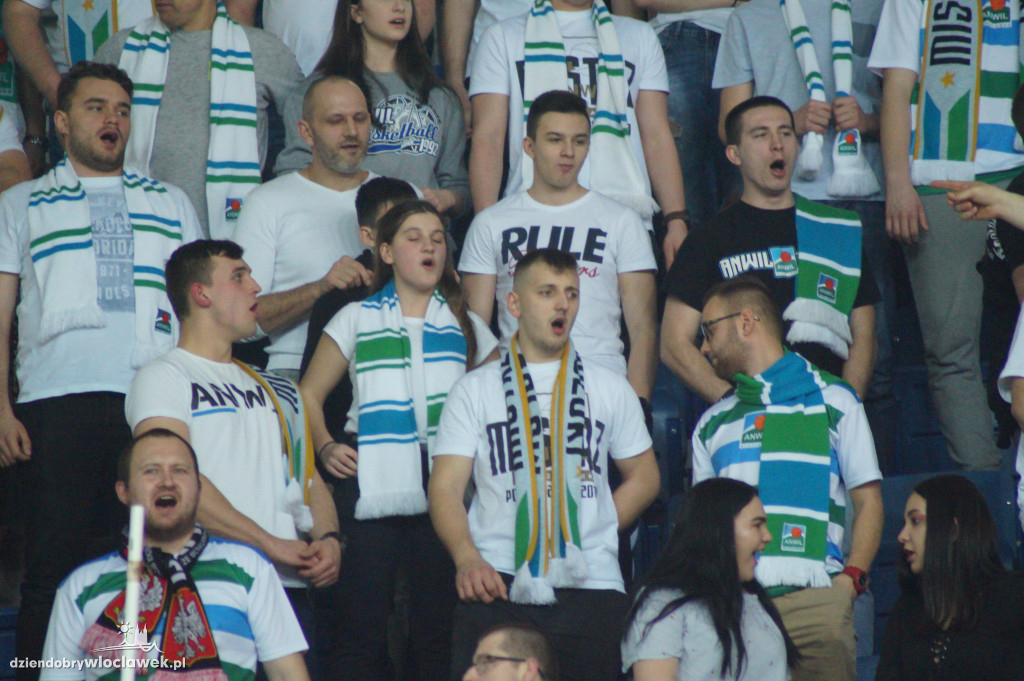 Kibice na meczu Anwil vs Trelf Sopot