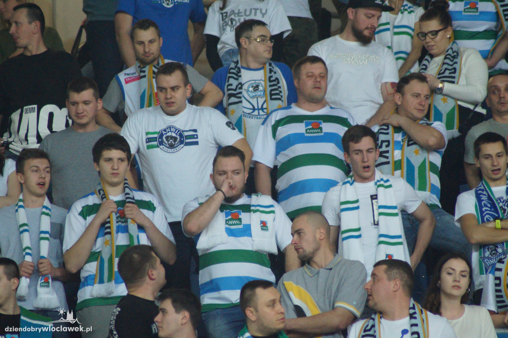 Kibice na meczu Anwil vs Trelf Sopot