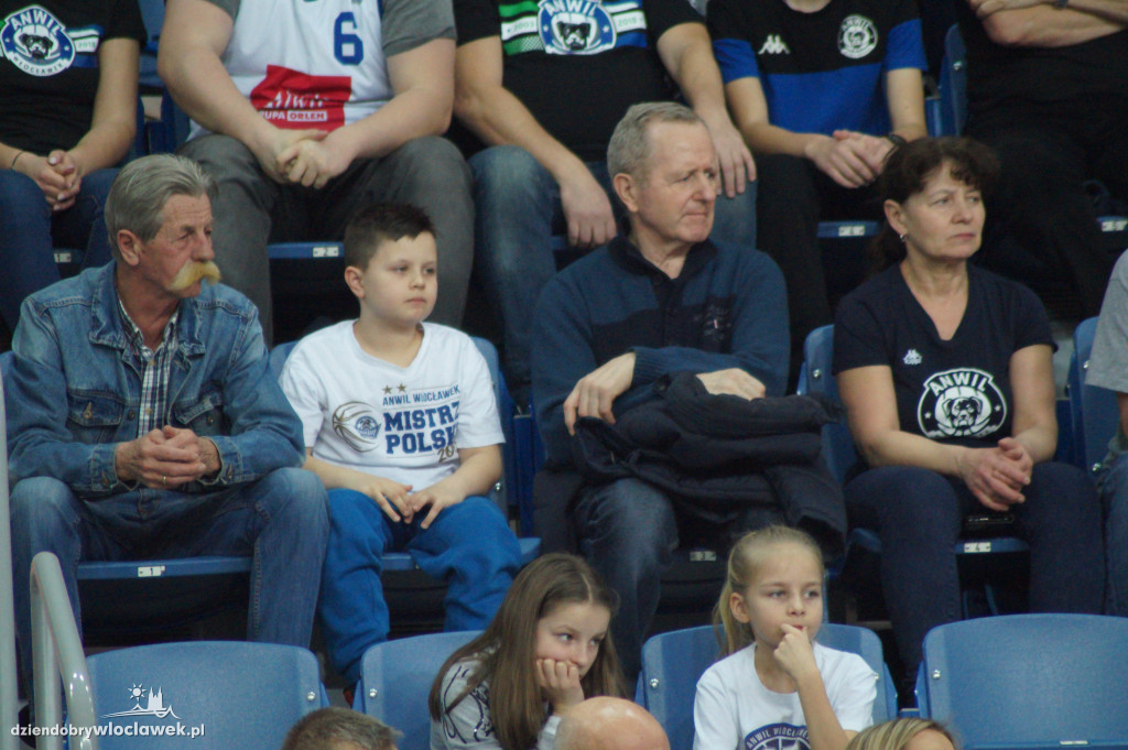 Kibice na meczu Anwil vs Trelf Sopot