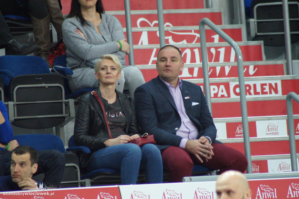 Kibice na meczu Anwil vs Trelf Sopot