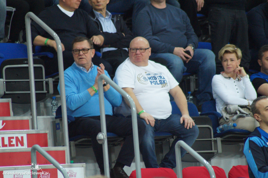 Kibice na meczu Anwil vs Trelf Sopot