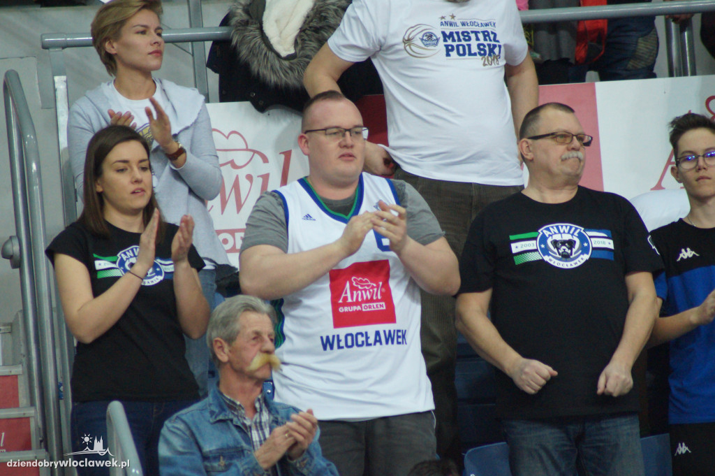 Kibice na meczu Anwil vs Trelf Sopot