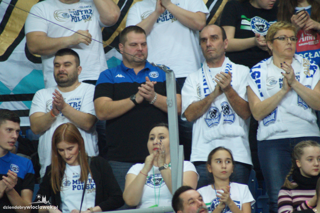 Kibice na meczu Anwil vs Trelf Sopot