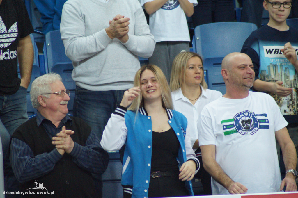 Kibice na meczu Anwil vs Trelf Sopot
